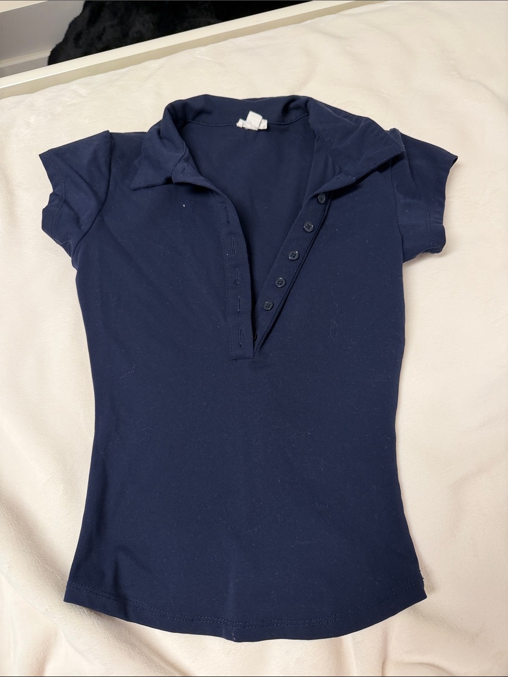 Garage navy polo shirt
